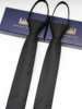 Men's Black Tie, Zipper Style, Korean Style Formal Business Narrow Tie, Lazy No-Knot Zipper Tie, Trendy