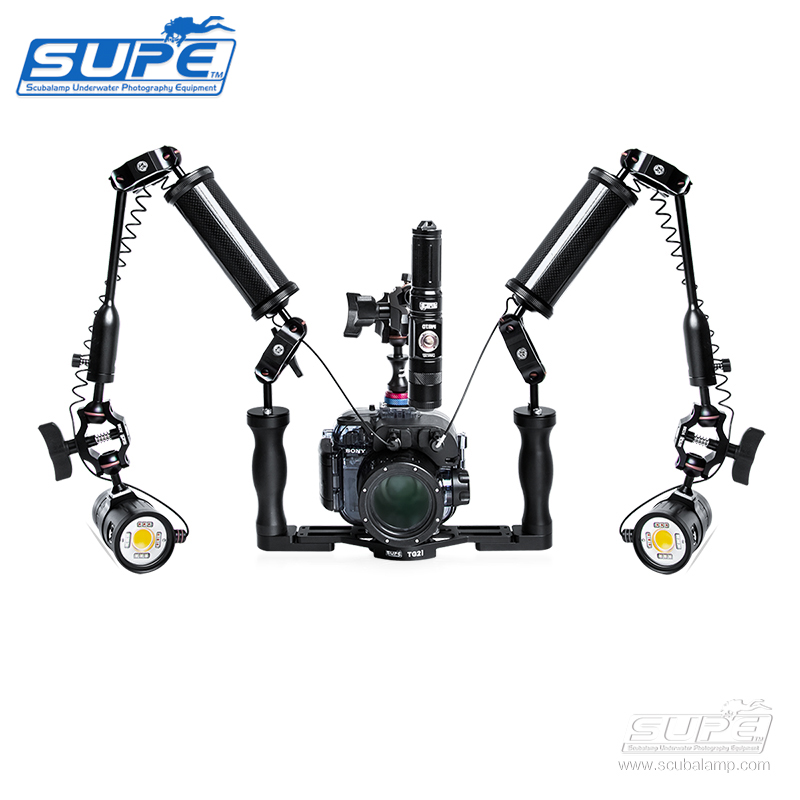 Scubalamp Subalambo diving photography underwater photography AC22 TG20 P53 fill light grip