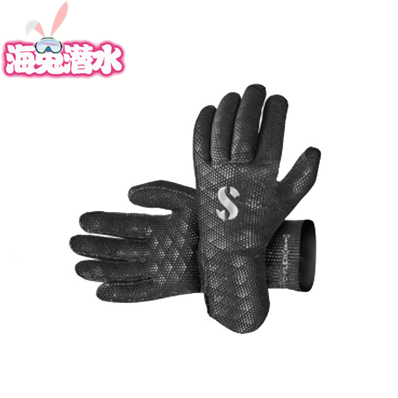 Scupapro American Diving Gloves Soft Fit Non-slip Comfort Abrasion Resistant Water Lung Warm D-FLEX 2MM