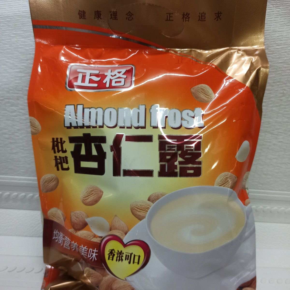 正格袋装杏仁露枇杷百合原味即食:🍵香浓可口,随时随地享受健康美味!🌟-杏仁粉-淘宝好物网