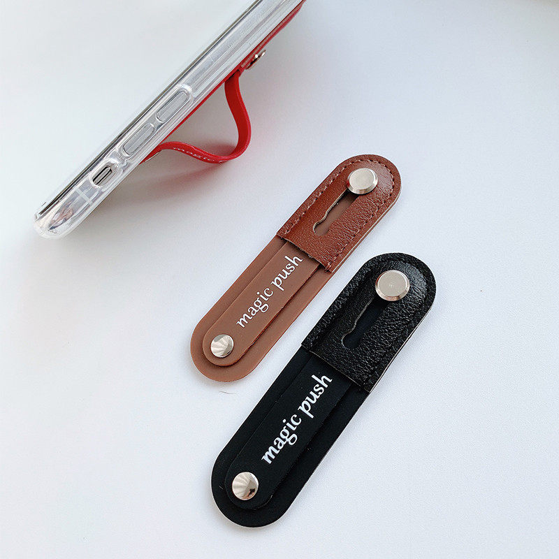 Mobile phone push-pull ring buckle bracket telescopic cute ring finger buckle desktop bedside lazy person male and female buckle accessories ultra