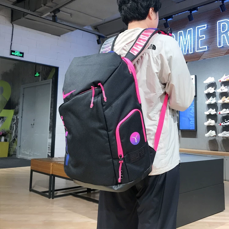 Nike, спортивный ноутбук для путешествий, баскетбольная мягкая подошва, рюкзак, школьный портфель
