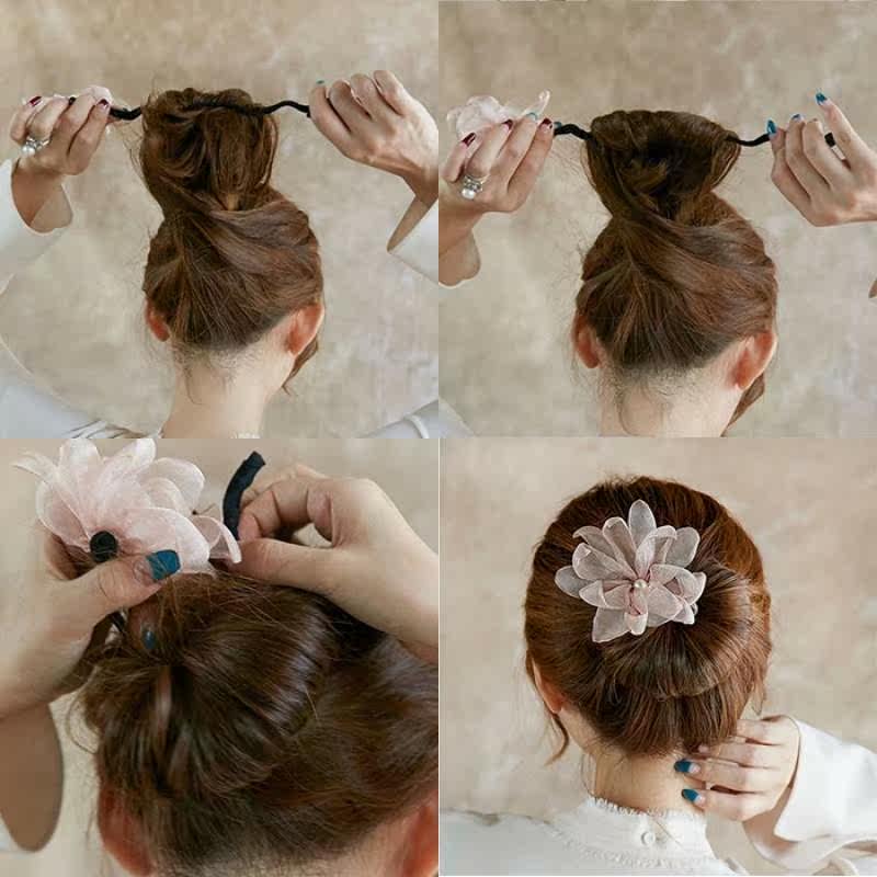 Tie hair rubber band hair ring rubber band female simple ins temperament Korean net red girl cute tied hair rope