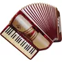 Mua ở nước ngoài Accordion Collectors Edition Nhạc cụ phương Tây cao cấp của Đức Âm bass chuyển đổi chuyên nghiệp kèn saxophone alto