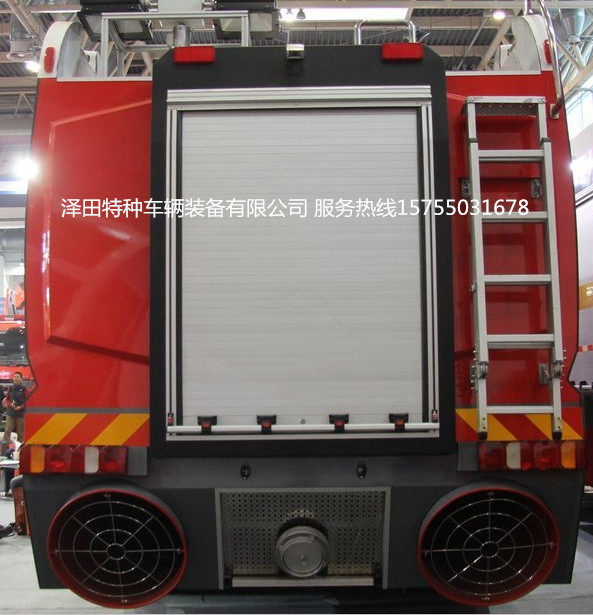 Fire Truck Roll Curtain Door Sanitation Car Roll Curtain Door Special Car Roll Curtain Door High Pressure Cleaning Car Aluminum Alloy Roll curtain door