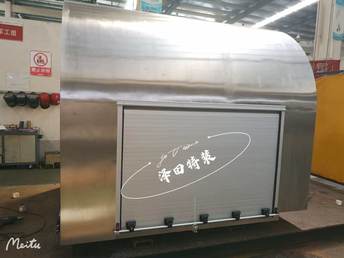 Fire Truck Roll Curtain Door Sanitation Car Roll Curtain Door Special Car Roll Curtain Door High Pressure Cleaning Car Aluminum Alloy Roll curtain door