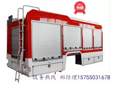 Fire truck shutter door fire fighting vehicle aluminum alloy rolling door sanitation vehicle rolling door