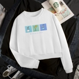 Осенняя тонкая короткая толстовка для школьников, коллекция 2021, оверсайз, по фигуре, в корейском стиле