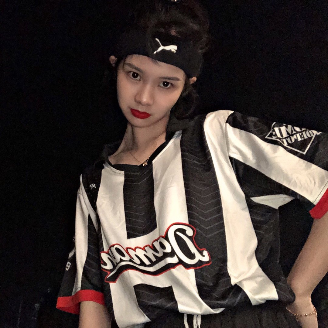 New football sportswear suit Short jersey couple clothes Korean college wind T cheerleader