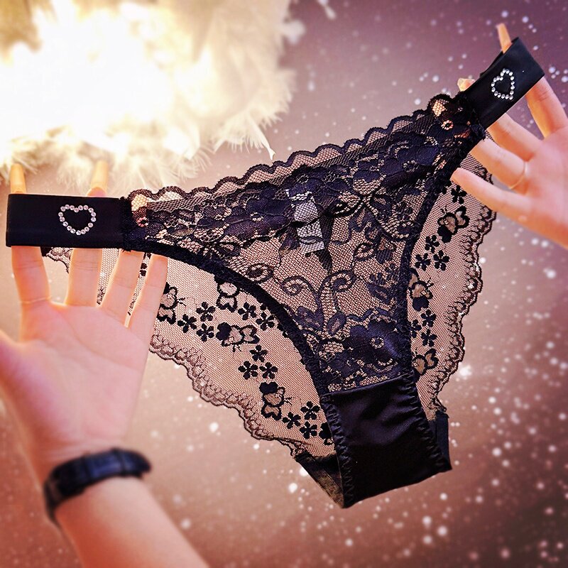 Victoria Sexy Lace Panties for Women, Low-Waist, Seamless, 2026 New Style, Mesh Breathable, Hot and Alluring Briefs