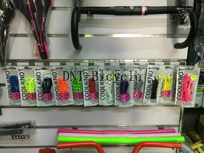 COOLKNOT shoelaces tie-free elastic shoelaces running leisure riding 60 75 length