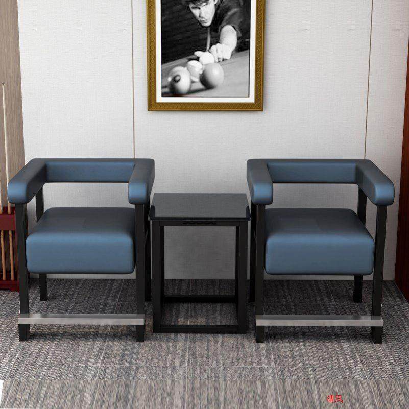 Billiard Room Special Manufacturer View Ball Chair Nostalgia View Billiard Hall Club View Ball Casual Chair Style Solid Wood Retro