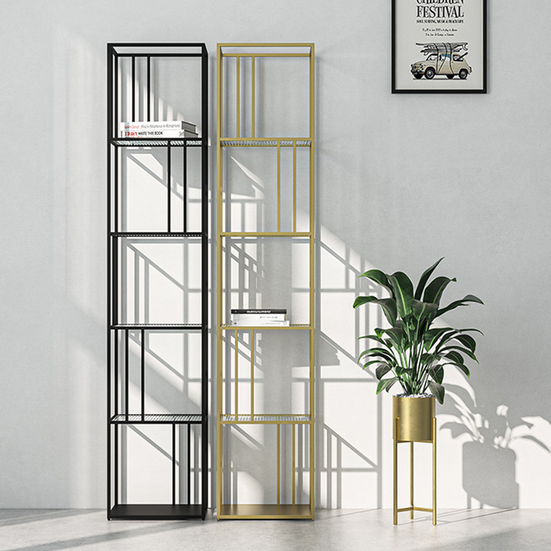 Nordic Light Extravagant Wall Corner Shelving room Beauty A shop corner Bookshelf floor shelves Lehigh bookcase Long iridescent glass