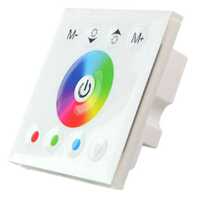 RGBRLGGBW surface light dimmer controller ED 619 dimmer RB full color touch panel controller