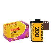 Gold Kodak Kodak Kodak Gold 200 200 200 36 36 135 Glue Roll 35MM Couleur négative en 2025