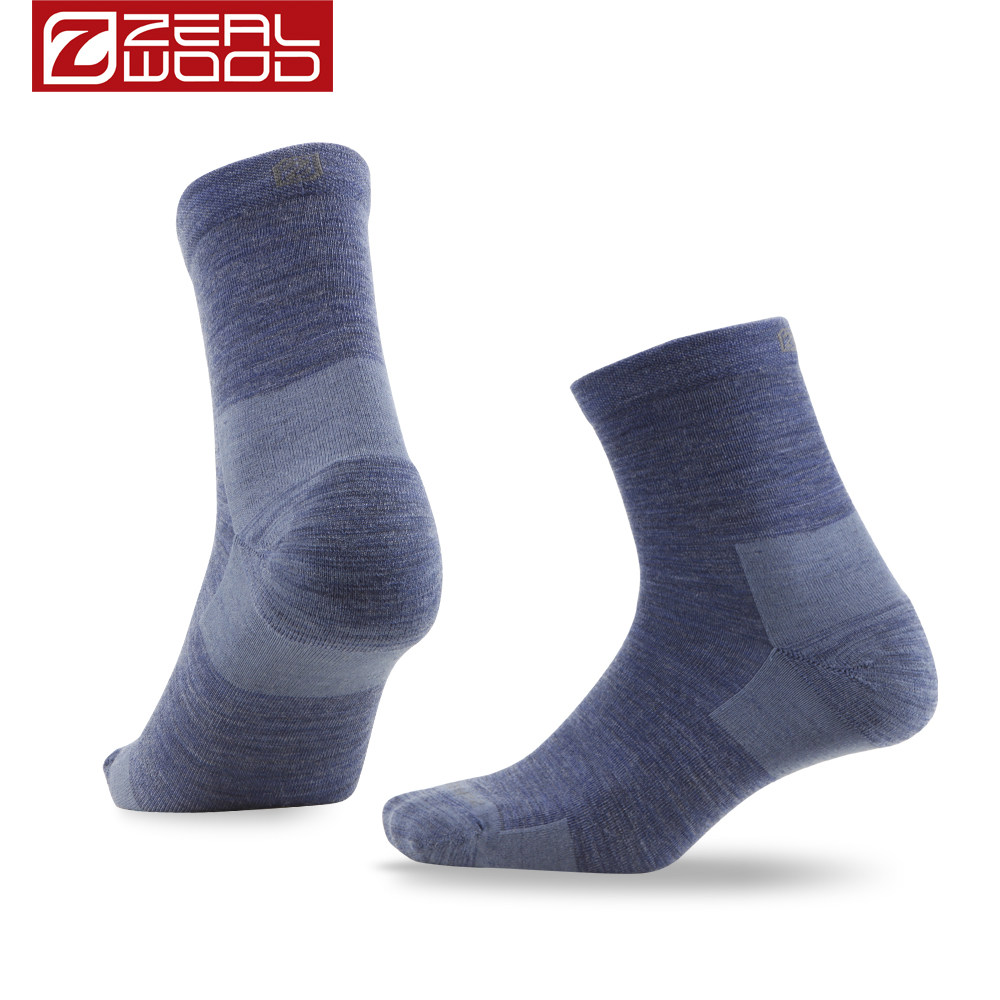 ZEALWOOD Purcell Merino wool socks Men's and women's invisible socks Business travel leisure Merino invisible socks Quick-drying socks