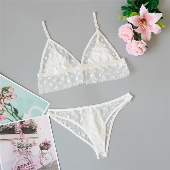 Секси бюстгальтер+трусы bra set