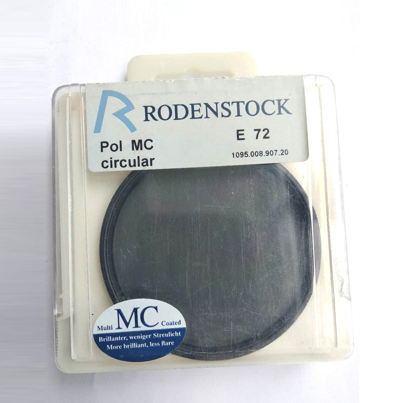 Rodenstock multilayer coating MC 72mm CPL polarizer filter, Germany