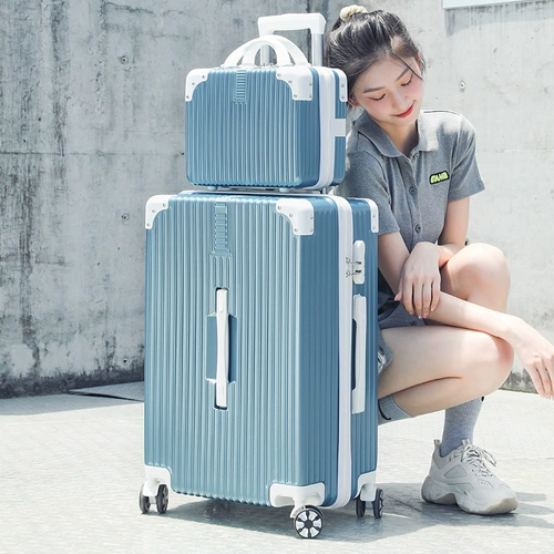 Чемодан, вместительная и большая прочная квантовая лампа с молнией, коллекция 2023