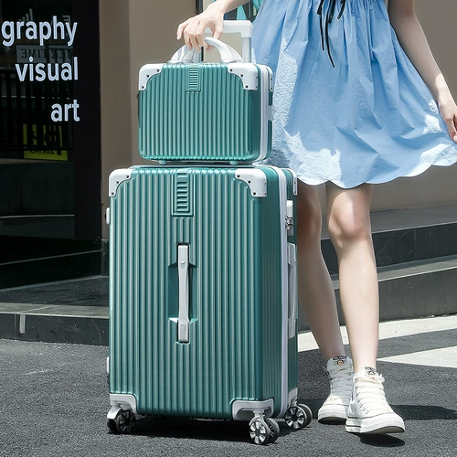 Чемодан, вместительная и большая прочная квантовая лампа с молнией, коллекция 2023