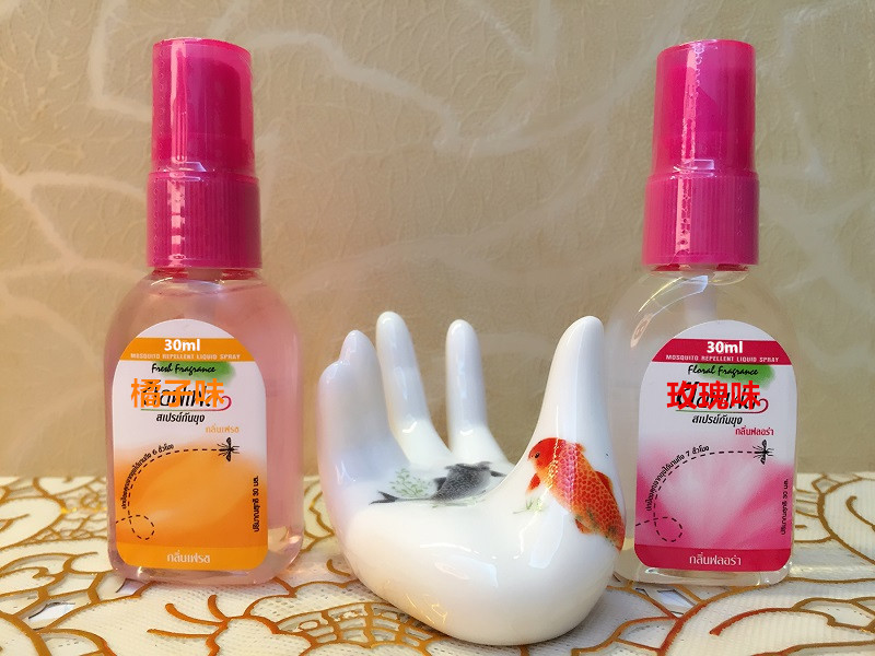 Original Clothing Imported Thai Mosquito Repellent Plant Mosquito Repellent Liquid Mosquito Repellent Anti-Itch Children Flowers Dew water spray 30ML