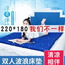 Double water mattress Household cooling mat Summer cooling ice mat Water bed Dormitory bedroom water mat Ice mattress cooling pad filled with water