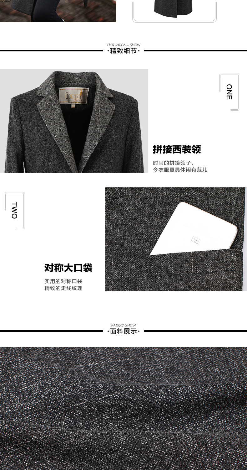 Veste pour femme GONGZ.J    en Polyester - Ref 3220286 Image 9