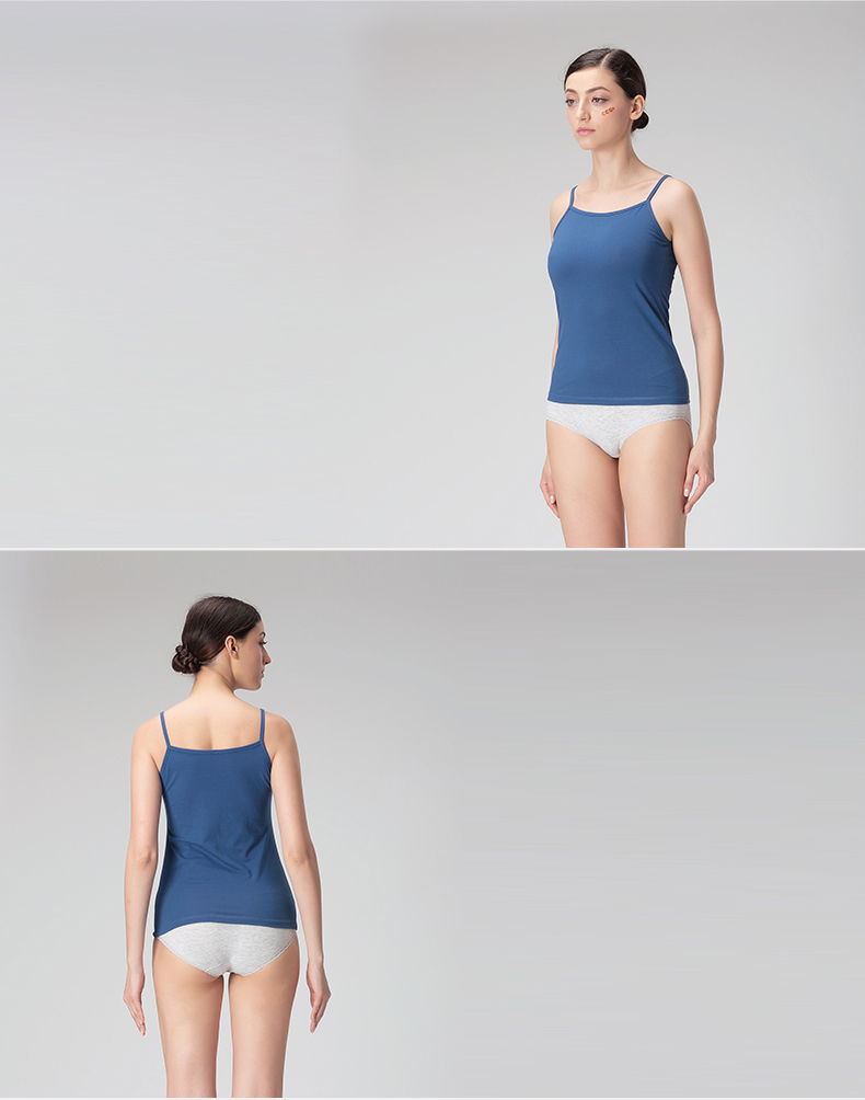 Mexico / Scarecrow Phụ nữ Vest Đồ lót Cotton Mùa hè Yoga Áo sơ mi gợi cảm Sexy Slim Solid màu yếm áo lót nam cổ tròn