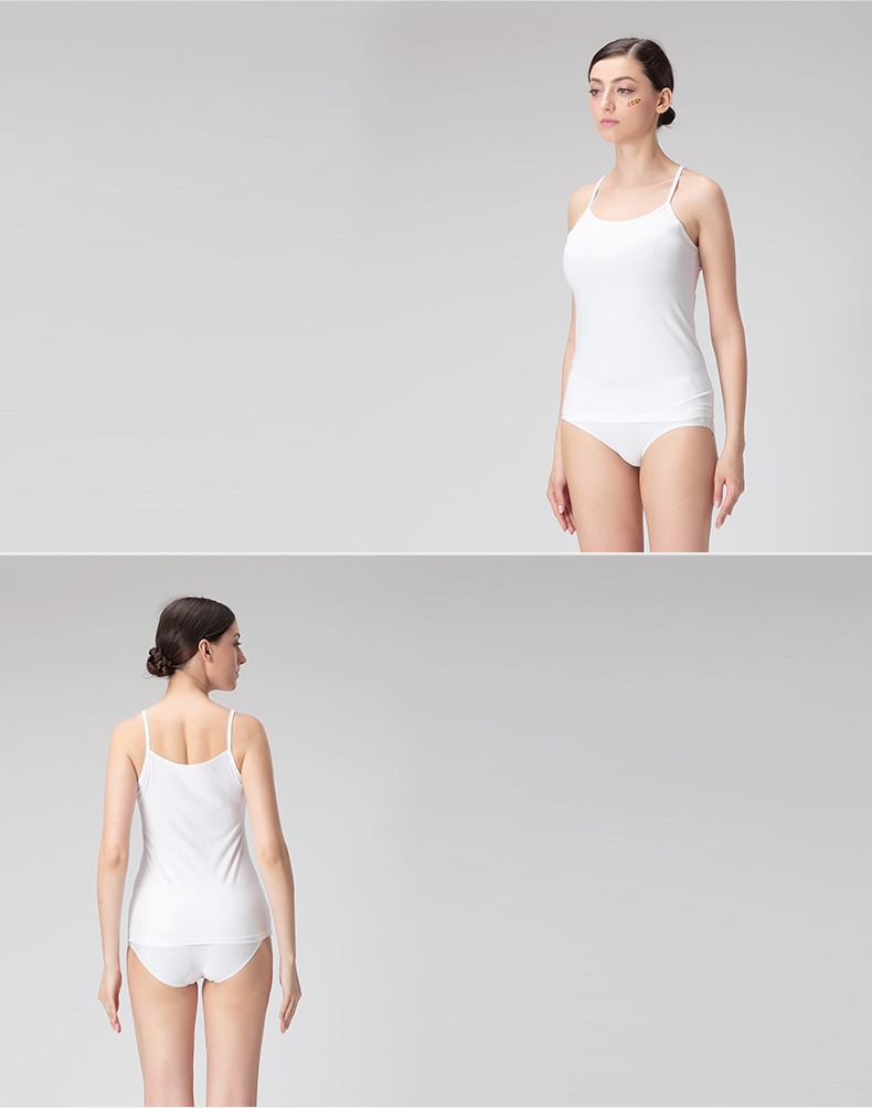 Mexico / Scarecrow Phụ nữ Vest Đồ lót Cotton Mùa hè Yoga Áo sơ mi gợi cảm Sexy Slim Solid màu yếm áo lót nam cổ tròn
