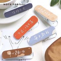 Letters lovers hand account metal clip Daily Qualified props ticket clip clip diy storage clip sealing clip