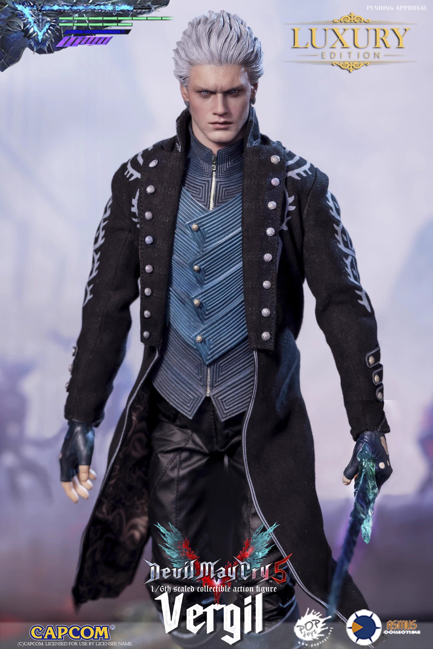 Asmus Toys DMC500LUX 1/6 The Devil May Cry 5 Virgil Vergil Deluxe