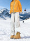 Outdoor soft shell three-proof plus velvet jacket pants for men and women winter ski suit three-in-one jacket matching pants