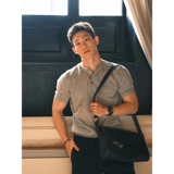 Летняя спортивная футболка polo для спортзала, короткий рукав, в американском стиле