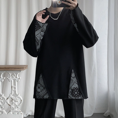 Tide, лонгслив, приятная телу толстовка в стиле хип-хоп для влюбленных, круглый воротник