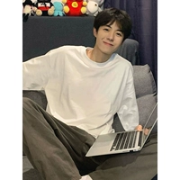 Белый лонгслив