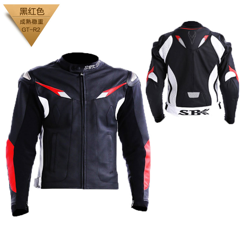 SBK xe máy đua phù hợp với da xe máy quần áo cưỡi phù hợp với phá vỡ phù hợp với hiệp sĩ áo khoác nam thiết bị bốn mùa phù hợp bộ bảo vệ đầu gối