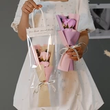 Гвоздики DIY Отделанный цветочный букет ручной работы 38 Женские подарки, чтобы дать сотрудникам вечный цветочный цветок цветочный мыло