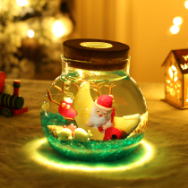 Christmas wishing lights decorative lights desktop ornaments home furnishings scene layout Christmas decorations Santa Claus