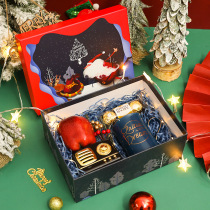2021 creative Christmas gift box Christmas gift box Ping An fruit Apple biscuit gift empty box oversized medium
