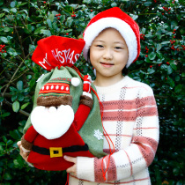 Christmas send girls candy snacks gift bag Christmas gift blessing bag Christmas Eve childrens kindergarten small gift
