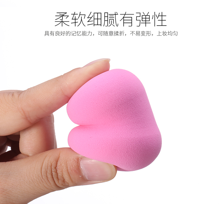 Mạnh Lisi bầu làm đẹp trứng bọt biển phồng trang điểm công cụ trang điểm không khí đệm - Các công cụ làm đẹp khác dao tỉa lông mày