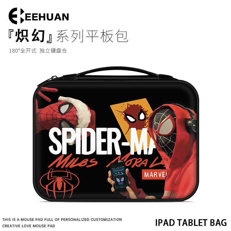 Ceehuan Spider-Man Tablet Bag Portable iPad Apple Air 11inch Huawei Matepad Inner Sleeve Bag