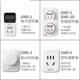 Bull timer socket switch power plug electric car charging kitchen timer reminder intelligent automatic power off