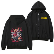 Chainsaw Man Chainsaw Man Hayakawa Akidenji spring and autumn hoodie womens casual clothes zipper jacket top sweatshirt