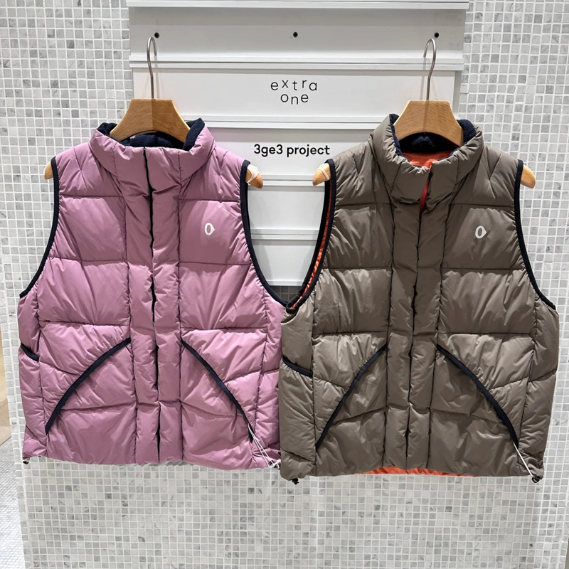 Suran down Vest O Series Women's Autumn and Winter New Lightweight Goose down Reversible Vest A0243Do09