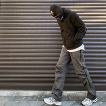 GR10K nylon pants Molteni Arc Pant side zipper functional overalls wide leg loose straight pants