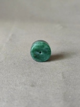 Dushan jade old sky blue material Ping An beads can be used as matching beads old workman and old material rich color one thousand years of sight