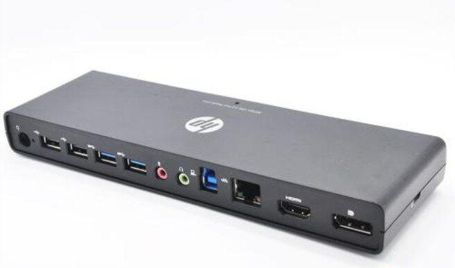 HP 3005pr expansion dock HP USB 3 0 computer universal port base HDMI 2K video network port-Taobao