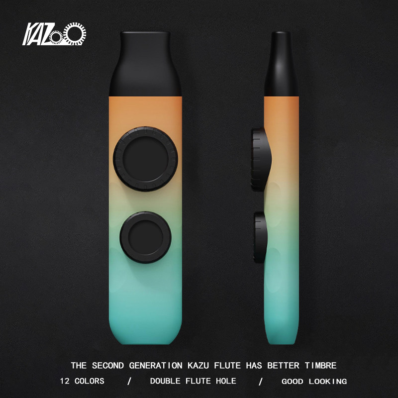 Новый двухмембранный инструмент для групповой флейты kazoo flute kazoo professional, предназначенный для профессионального исполнения, прост в освоении начинающими музыкальными инструментами
