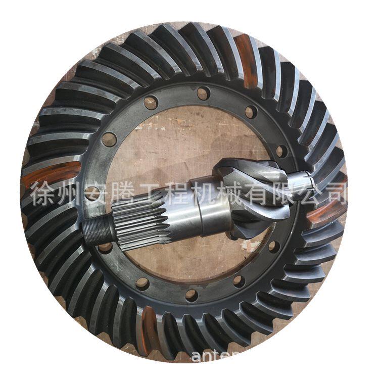 5 ton pile high machine loader basin angle tooth screw bevel gear 7:37 8:37 suitable for Xu work Changlin Linex rear axle